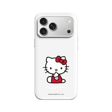 iPhone 17 Pro Max SolidX 白 - 三麗鷗-Hello Kitty - Shh...