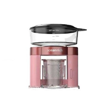 Oceanrich S3 PLUS 自動旋轉咖啡機 便攜咖啡機 無線設計 露營玫瑰粉