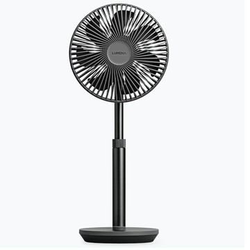 N9 LUMENA FAN PRIME3 USB伸縮遙控擺頭風扇 炭黑