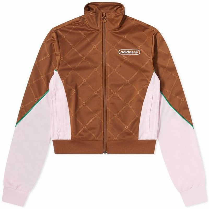 アディダス Adidas レディース ジャージ アウター Track Top Wild Brown 通販 Lineポイント最大0 5 Get Lineショッピング