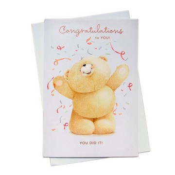 熊熊慶賀你做到了【Hallmark-ForeverFriends卡片 恭喜道賀】