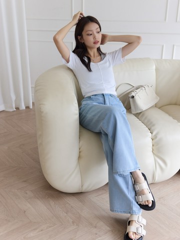 假兩件親膚背心上衣