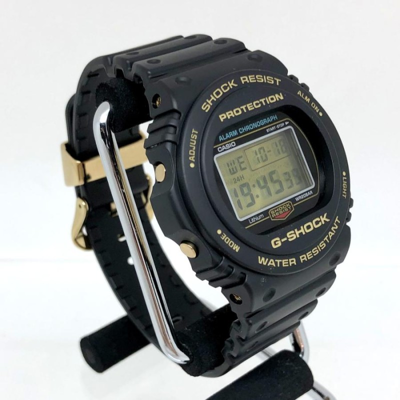 G-SHOCK ジーショック CASIO カシオ 腕時計 DW-5735D-1B スティング 35周年記念 オリジンゴールド ブラック デジタル  【ITCN1RU34RDI】 | LINEブランドカタログ