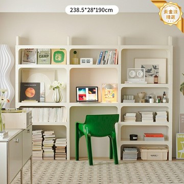 【自由組合】書架置物架 書櫃 收納架 展示架 多層儲物 北歐ins風 落地式 中古設計 家用書房客廳儲物神器