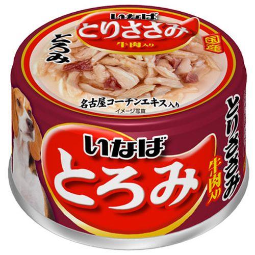 いなばペットフード とろみ 80g とりささみ・牛肉入り