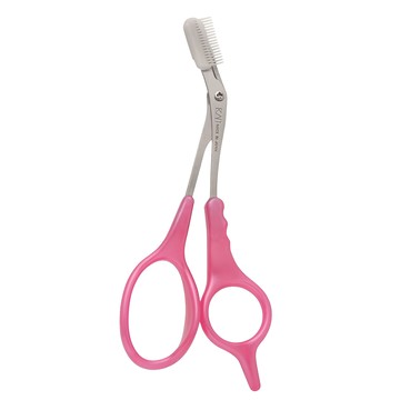 KAI 貝印 3D眉毛剪附梳 KQ-3157 123 x 50 x 17mm 12g  粉色  1個