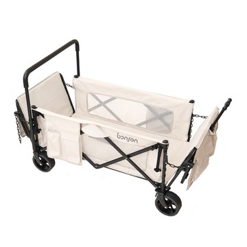 bonson | 多功能摺疊大推車(金放心)