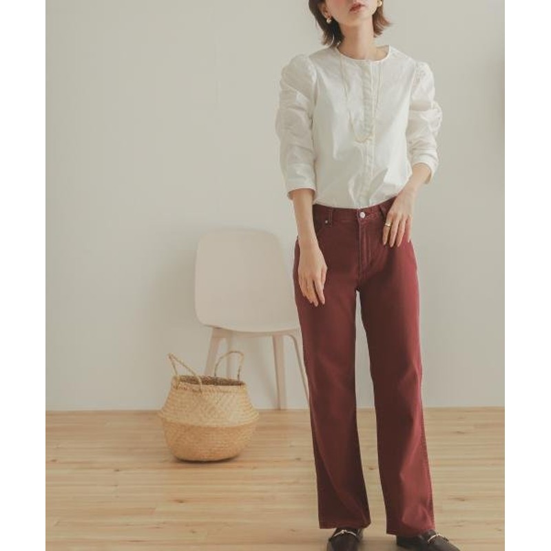 センスオブプレイス バイ アーバンリサーチ】 『TALLサイズあり』カツラギストレートパンツ レディース BURGUNDY XS SENSE OF  PLACE by URBAN RESEARCH 通販 LINEポイント最大1.0%GET LINEショッピング