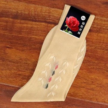 以順5/10雙 老年人松口襪老式錦綸絲襪老人絲襪中夏季薄款絲光襪