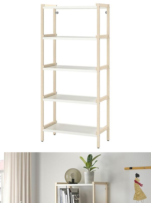 IKEA エーケナッベン オープンシェルフユニット 70x34x154cm | LINE 