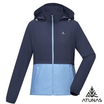 【ATUNAS 歐都納】女款蚊瘋不動涼感外套A1GA2509W霧藍/深藍