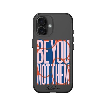 iPhone 16 Clear (相機按鈕) 酷墨灰 - PosterLad - BE YOU