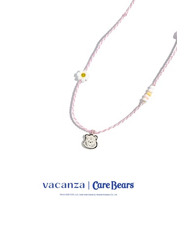 Care Bears 聯名｜True Heart Bear・祈願純銀兩用手鍊項鍊