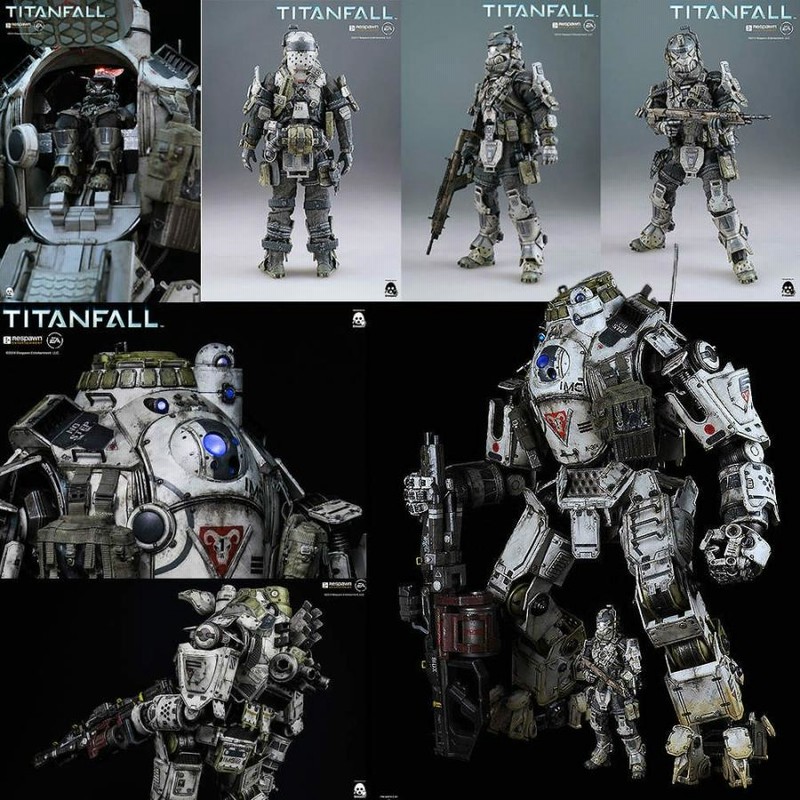 ThreeZero 3A Titanfall IMC Ogre Action Figure Collectible 1