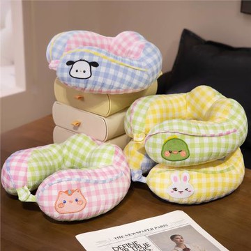 u型枕護頸枕脖子靠枕飛機坐車旅行睡覺便攜頸椎枕辦公室午睡u形枕