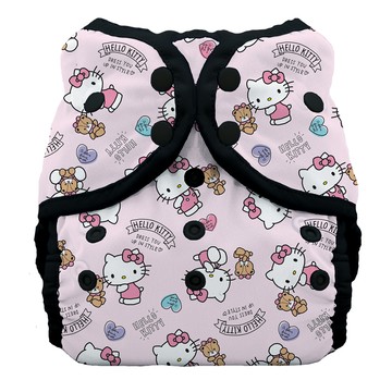 THiRSTiES 游泳尿布 SANRIO聯名款 Hello Kitty Dear Bear 外層100%聚酯纖維  1號 3~8kg  1件