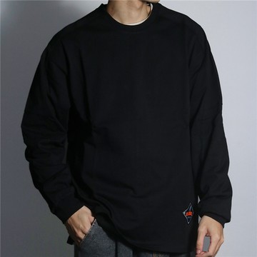 KANGOL 長袖 黑 休閒 透氣 中性 6255116120