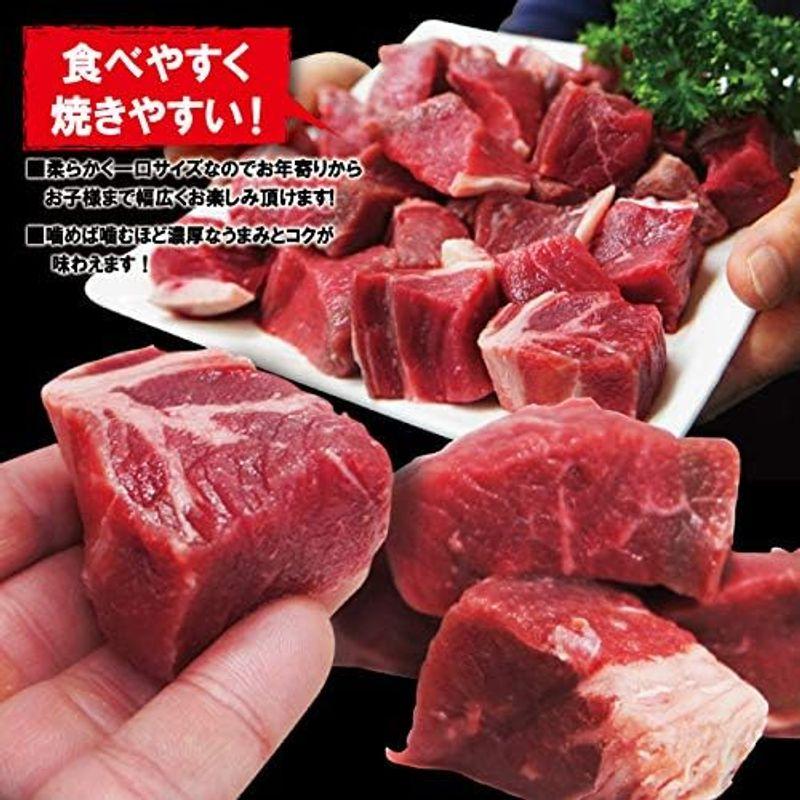 牛肉コロコロステーキ500ｇ米国・豪州産使用冷凍品