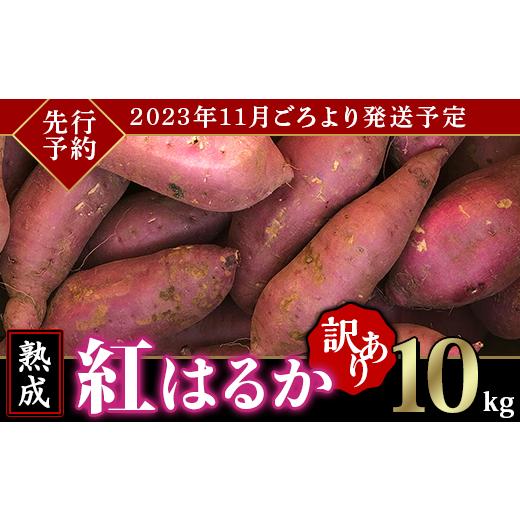 ふるさと納税 茨城県 下妻市 66-15茨城県産熟成さつまいも「紅はるか」10kg