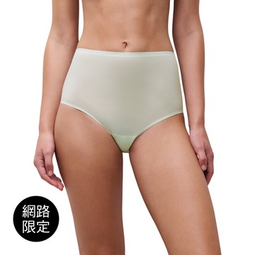 【Chantelle Lab】透氣涼感無痕高腰內褲>鼠尾草綠(26470_0EP)【Soft Stretch】