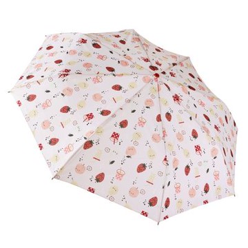 RAINSTORY莓好時光抗UV加大防回彈自動傘