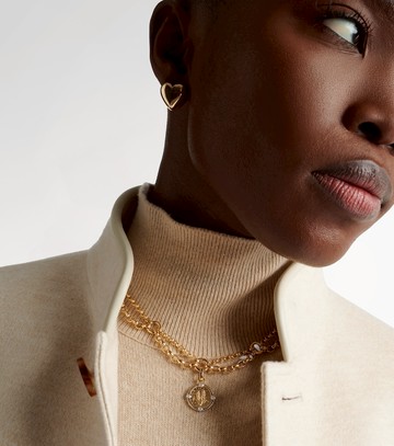 FoundRae Infinite Gratitude 18kt gold pendant necklace with diamonds