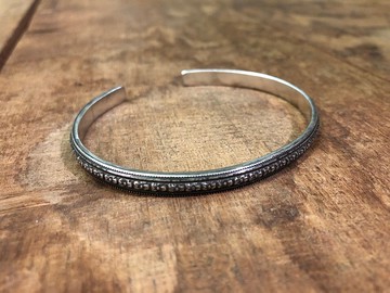 凡利斯之二・純銀手環・古董銀 | Phyllis