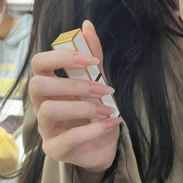 🎀台灣出貨🎀 穿戴美甲甘露寺甄嬛華妃同款裸色純色手工貼片果凍成品甄嬛傳