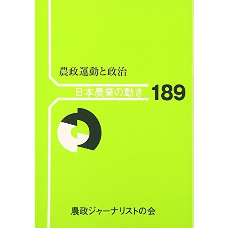 日本農業の動き〈189〉農政運動と政治