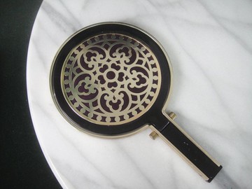 【老時光 OLD-TIME】早期二手手拿鏡化妝鏡