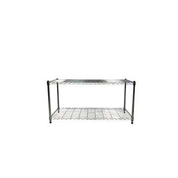 我塑我形 120 x 45 x 60 cm MIT耐重萬用鐵力士鍍鉻二層架 收納架 置物架 鐵力士架 鞋架