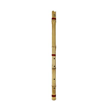 ANGEL MUSIC 傳統竹短簫  聲十五 木色  1支  41cm