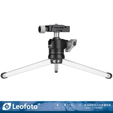 徠圖Leofoto MT-01+LH-25 6061鋁合金桌面迷你高承重桌面三腳架