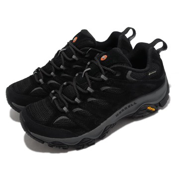 登山鞋 Moab 3 GTX 女鞋 黑 灰 防水 Vibram 戶外 Gore-Tex 支撐 避震 ML036320