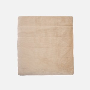 WARM TOUCH石墨烯法蘭絨三人沙發保潔墊 米棕