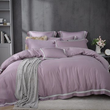 加大 / 極緻天絲™鑲織系列薄被套床包六件組 / 莫妮亞 / HOYA H Series