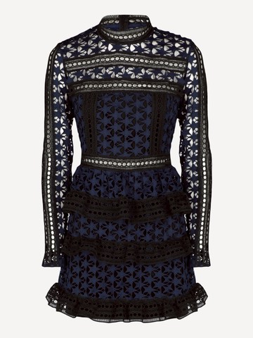 Self Portrait Midi Dress