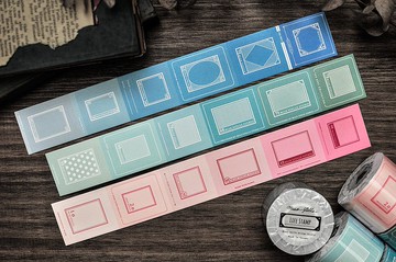 生活郵票紙膠帶 - 4cm