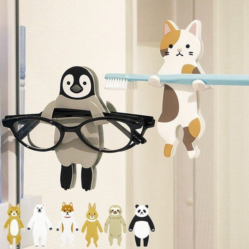 フック 吸着 スティッキーフレンズ アニマル かわいい はがせる 吸着式フック 小物掛け 吊り下げ 曲げられる 引っ掛け 冷蔵庫横 動物 通販 Lineポイント最大get Lineショッピング