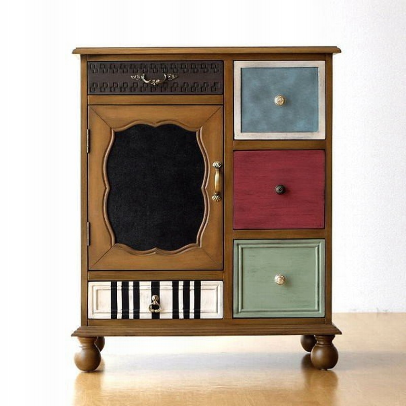 チェスト 木製 おしゃれ アンティーク レトロ 収納家具 リビング収納 カントリーデコチェスト B 通販 Lineポイント最大get Lineショッピング