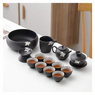 大人のためのお茶セット 旅行の家の屋外とオフィスの中国の伝統的な茶セットのティーポットの優れたろ過茶?