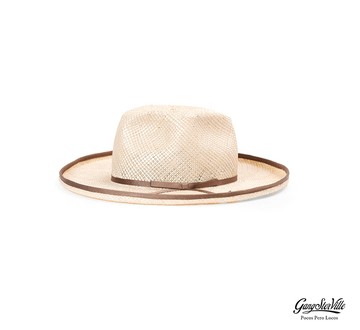 Gangsterville Villa De Los Gans Straw Hat 天然麥稈寬版草帽