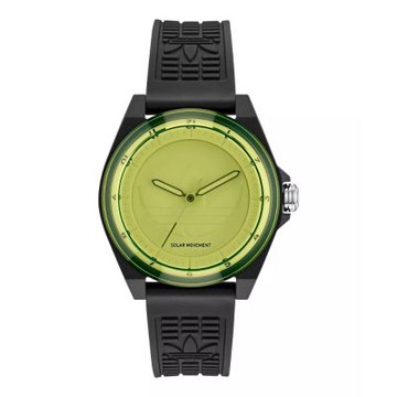 ADIDAS 愛迪達 Project Four Solar 樹脂錶帶_AOST25530_黃色_41mm