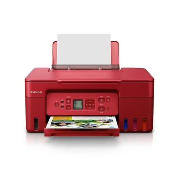 Canon PIXMA G3770 原廠大供墨無線複合機 噴墨印表機 紅色 (公司貨)