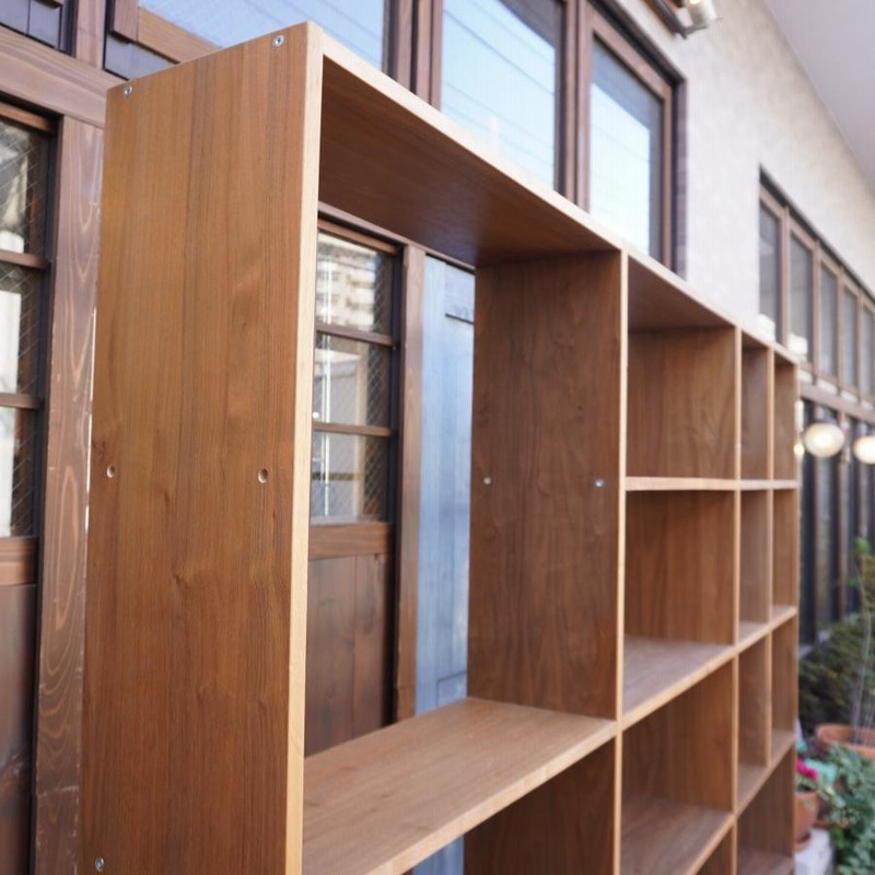 無印良品 MUJI ウォールナット材 5段スタッキングシェルフ 店舗 無印良品 MUJI ウォールナット材 5段スタッキングシェルフ 店舗