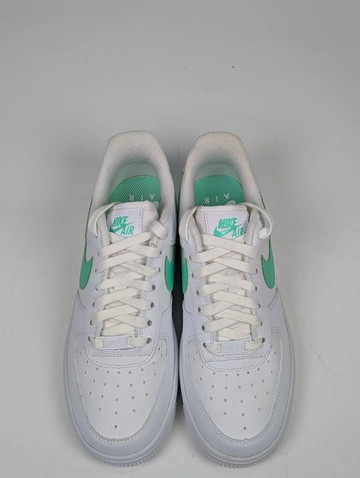 微瑕疵-左腳內外側後跟泛黃右腳鞋口髒汙 315115-164 W6.5 NIKE AIR FORCE 1 AF1 TIFFANY 薄荷綠