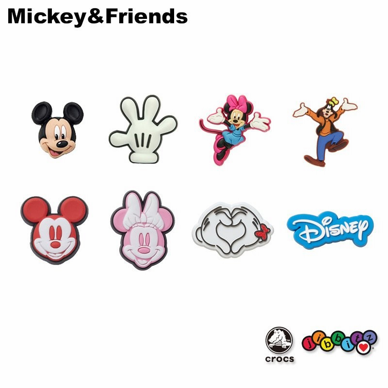 クロックス Crocs ジビッツ Jibbitz ディズニー ミッキー フレンズ Mickey Friends クロックス シューズアクセサリー キャラクター Red 小物 2 通販 Lineポイント最大0 5 Get Lineショッピング
