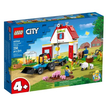 【W先生】LEGO 樂高 積木 玩具 CITY 城市系列 穀倉和農場動物 60346