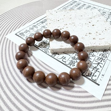 12mm鵝梨帳中香中藥合香珠手鍊/開運招財/療癒/母親節禮物/送禮