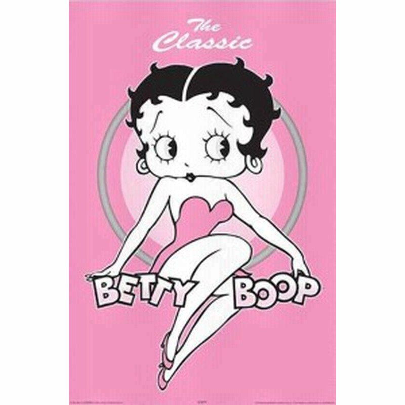 ベティ ブープ アニメポスター Betty Boop フレーム付 通販 Lineポイント最大1 0 Get Lineショッピング